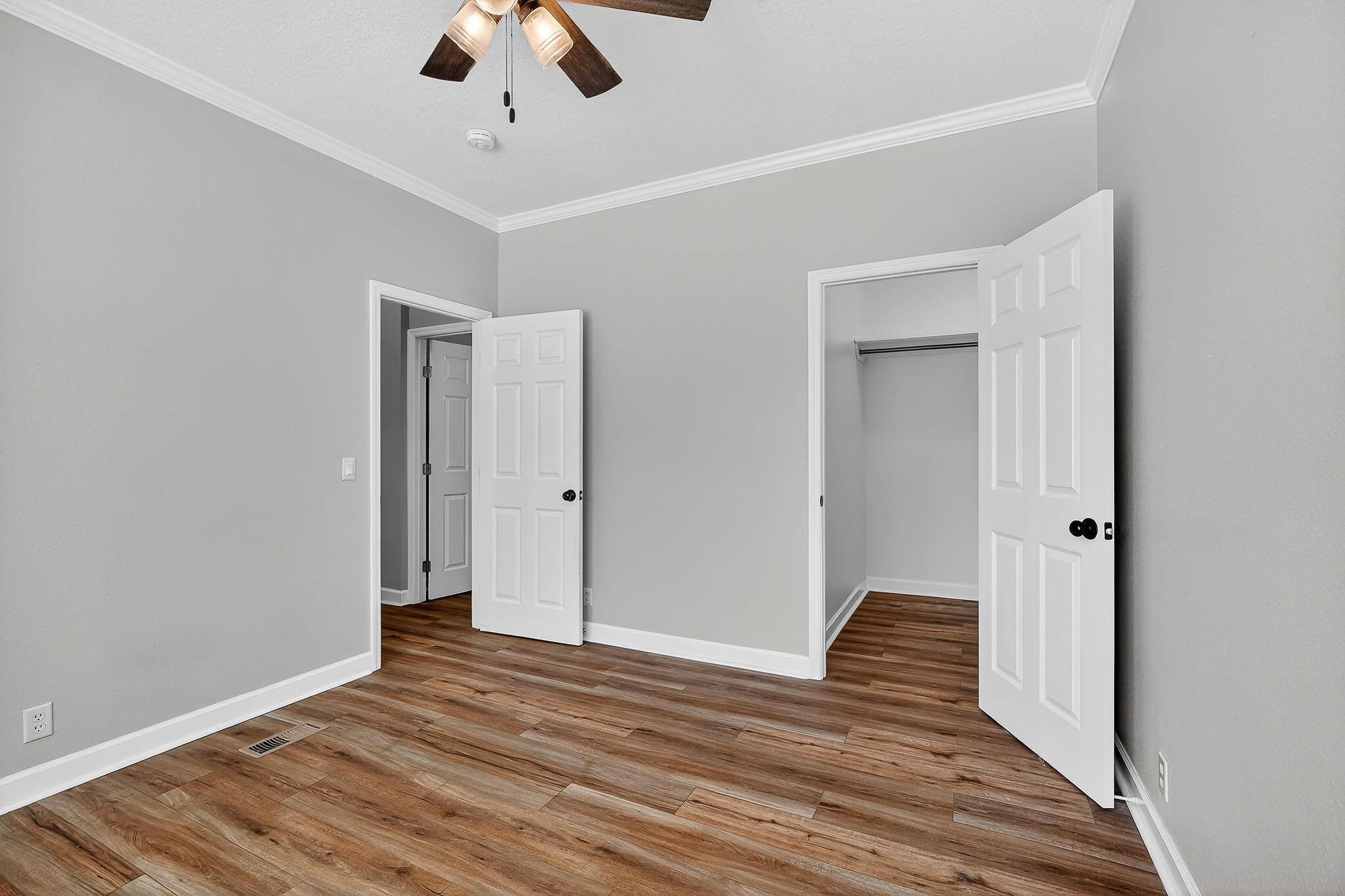 16062 Buffalo Valley Road Silver Point, TN 38582 - Photo 18 of 27 a view of an empty room with wooden floor