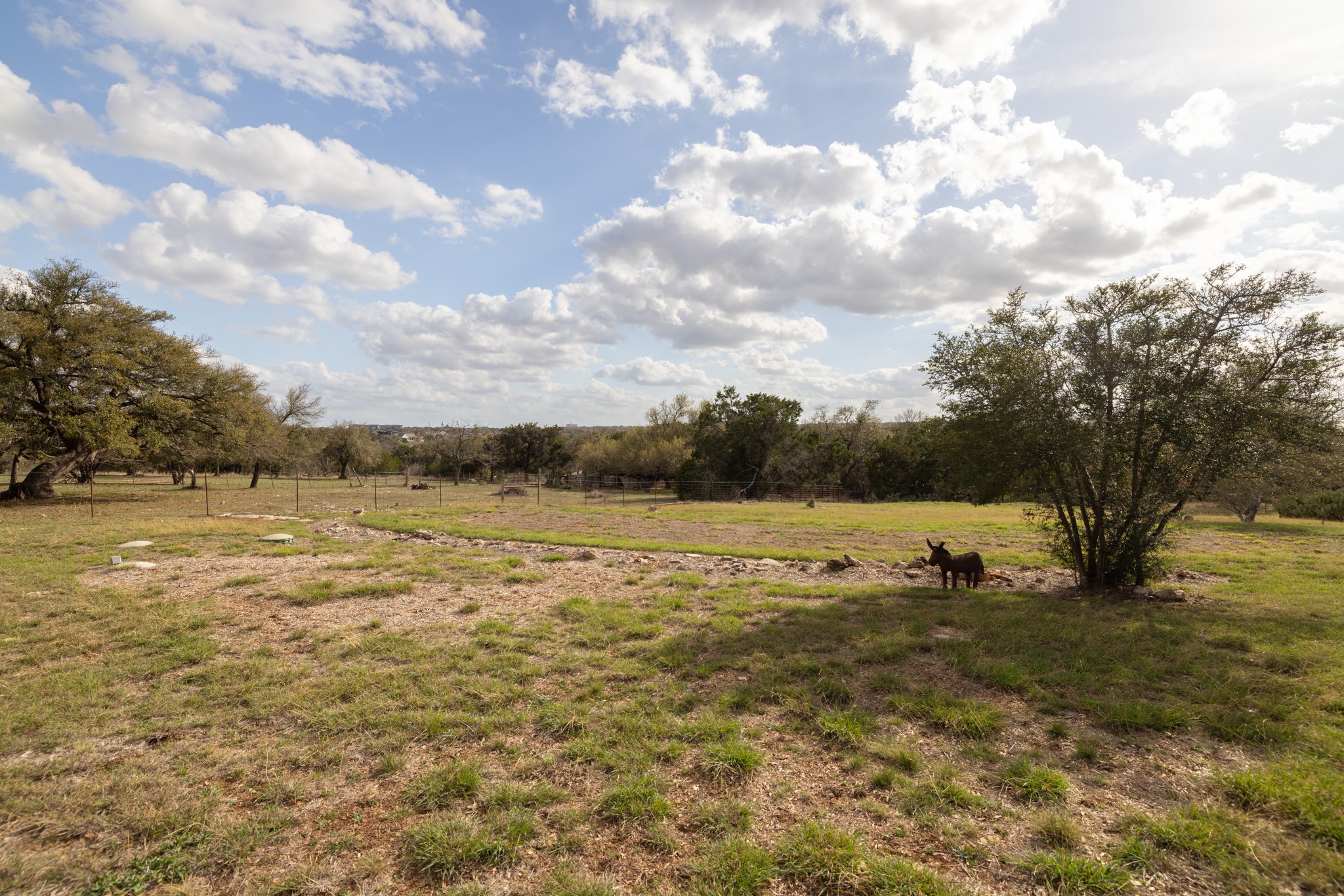 204 Skyline Road Georgetown, TX 78628 - Photo 38 of 40 View of grassy yard featuring a view of countryside