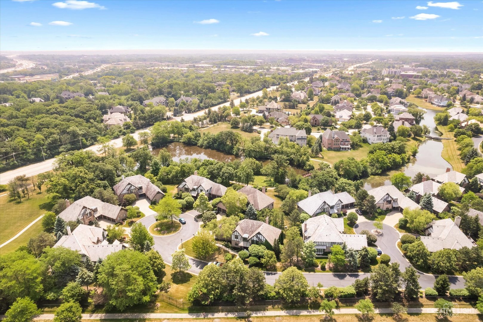1201 Kenmare Drive Burr Ridge, IL 60527 - Photo 52 of 53 an aerial view of a city