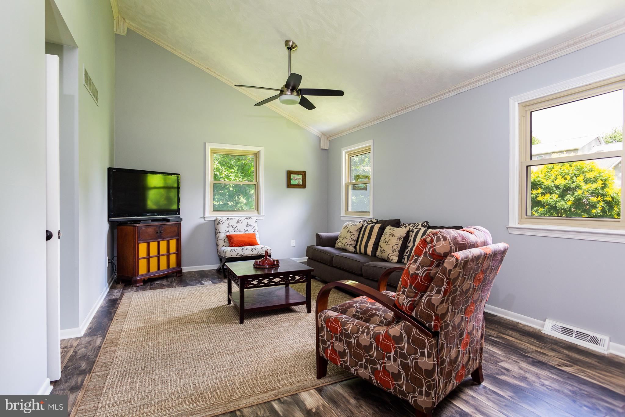 56 Racine Road North East, MD 21901 - Photo 9 of 38 Living Room with Vaulted Ceilings