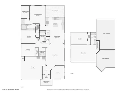 $450,000 | 2336 Lyla Lane, Leander, TX 78641