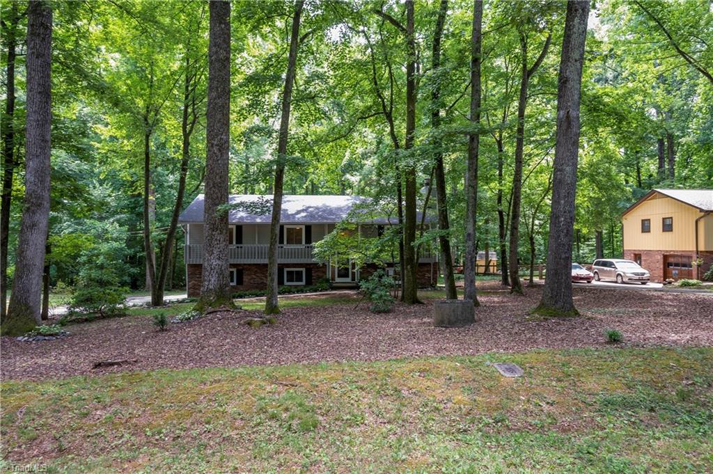 128 Westridge Road Advance, NC 27006 - Photo 3 of 30 A beautiful, wooded yard...
