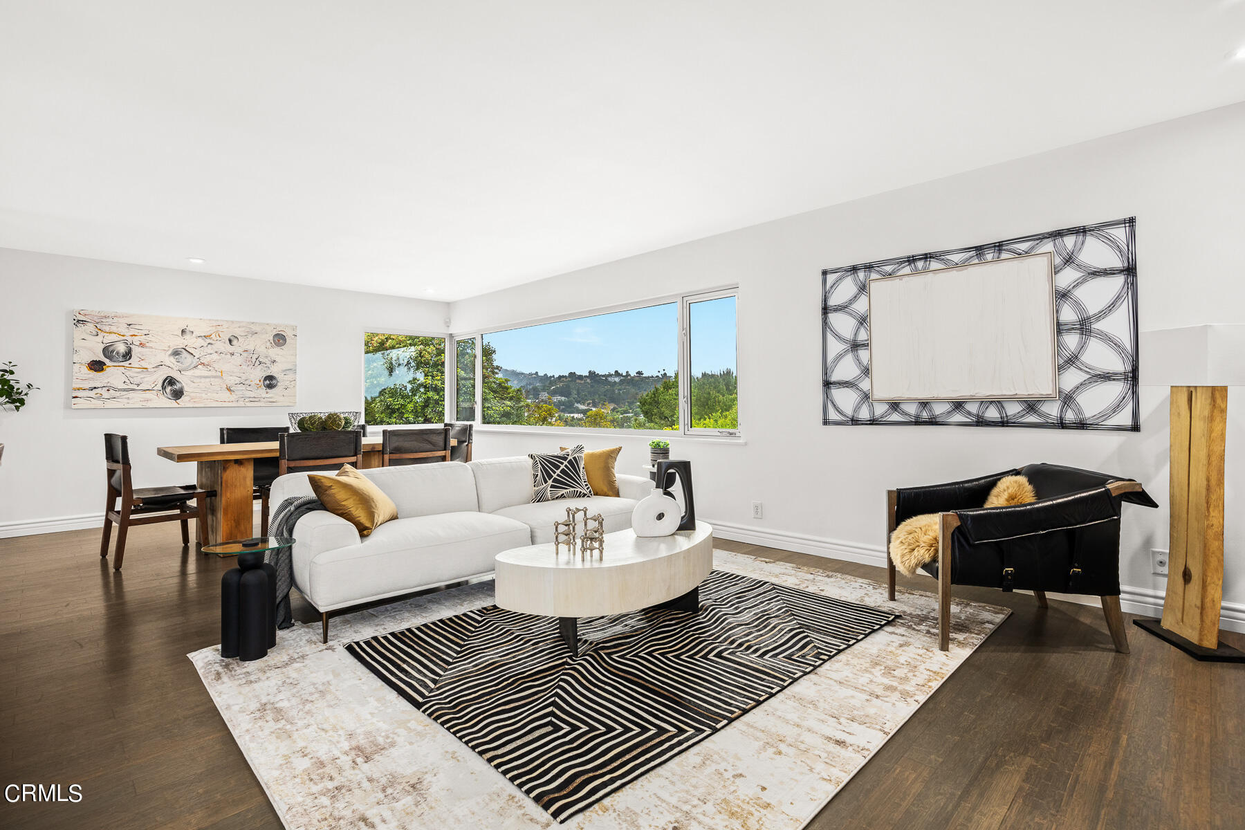 1770 Kaweah Drive Pasadena, CA 91105 - Photo 14 of 42 a living room with furniture and wooden floor