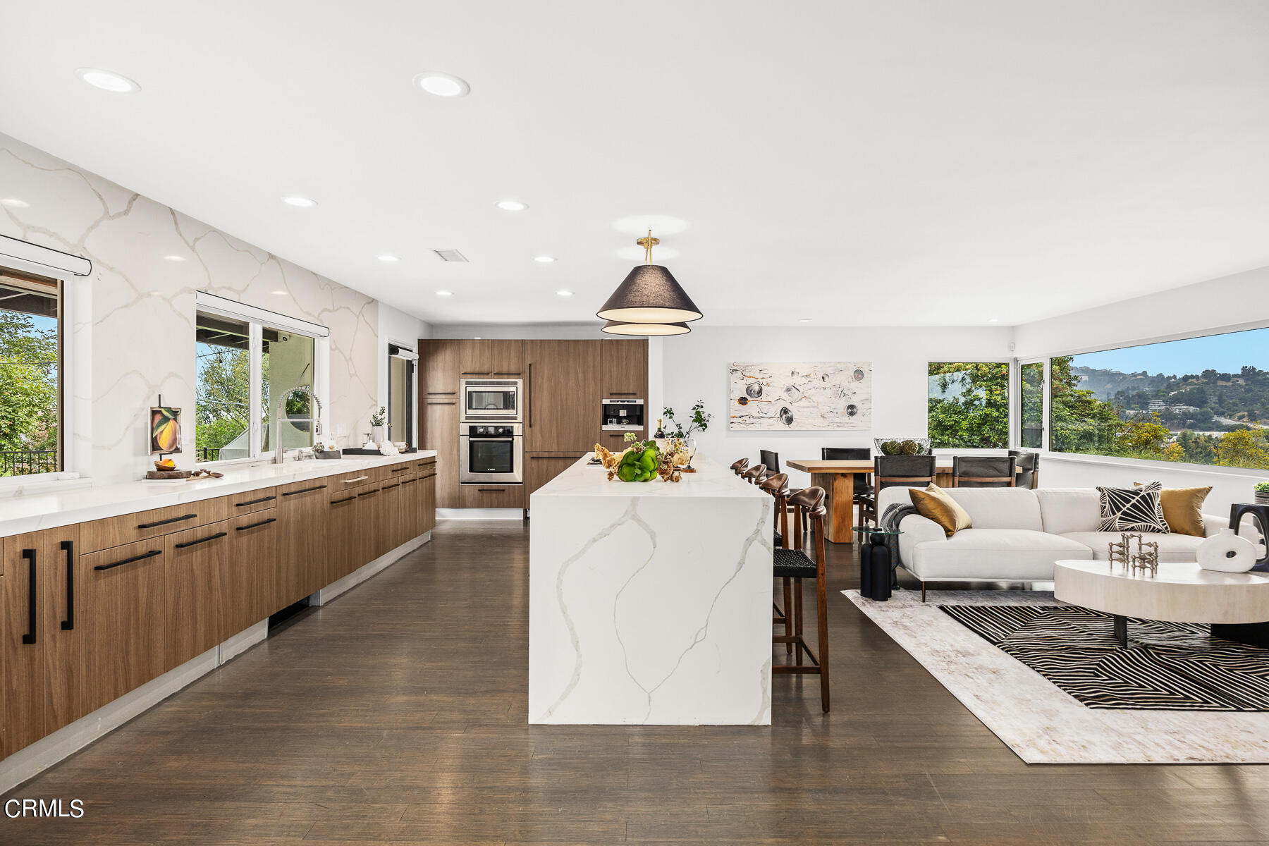 1770 Kaweah Drive Pasadena, CA 91105 - Photo 18 of 42 a living room with furniture large window and a table