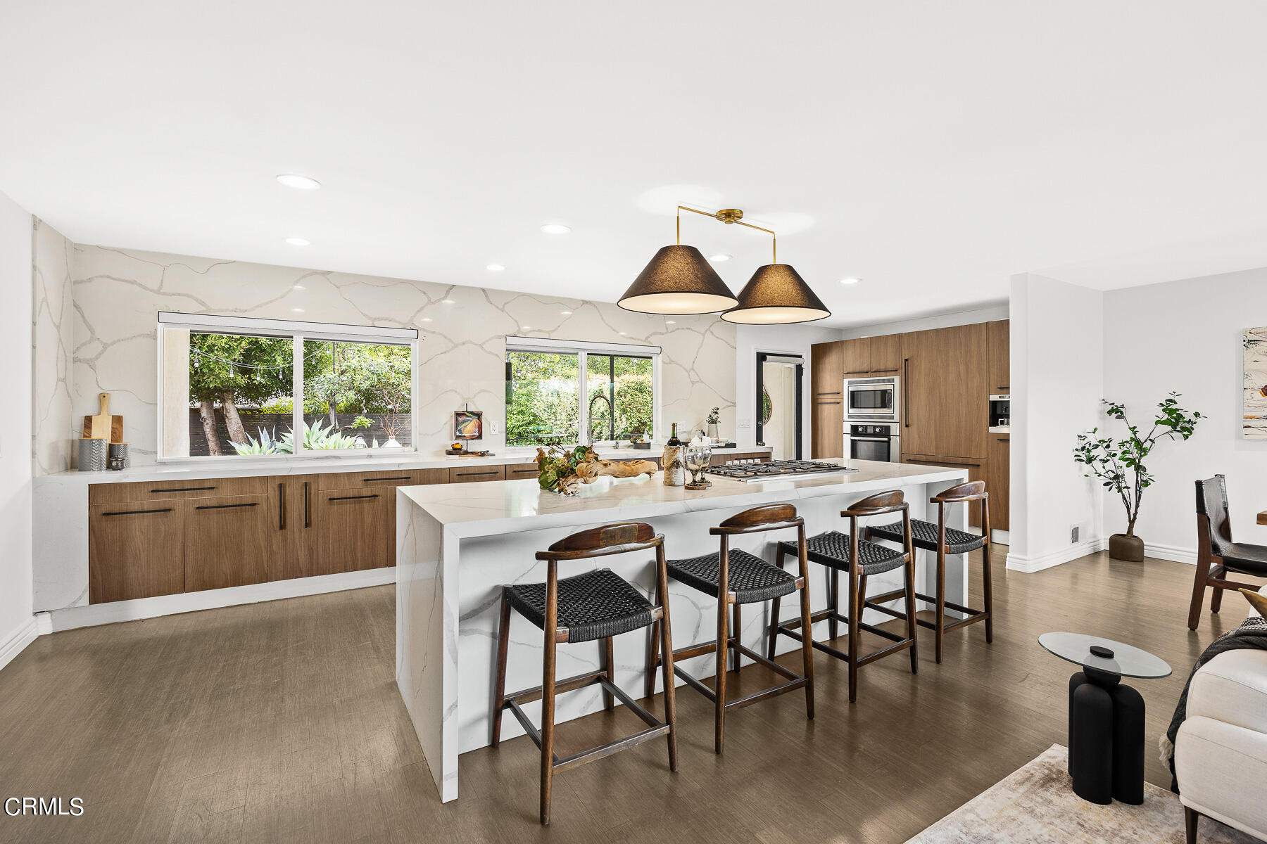 1770 Kaweah Drive Pasadena, CA 91105 - Photo 21 of 42 a dining room with furniture window and wooden floor