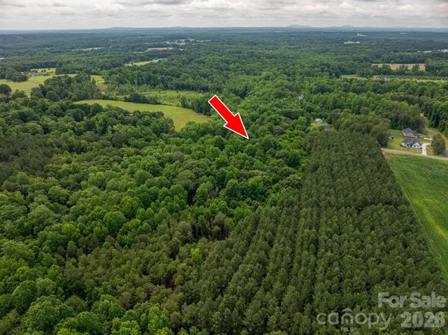an aerial view of residential houses with outdoor and green space