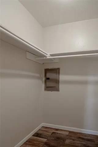 a view of a small space