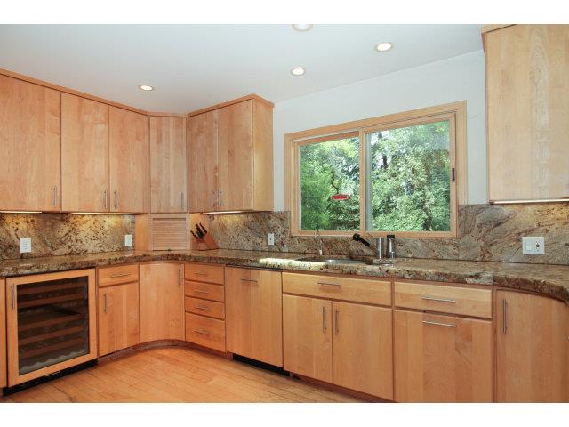450 Summit Spring Road Woodside, CA 94062 - Photo 5 of 19 a kitchen with sink and cabinets