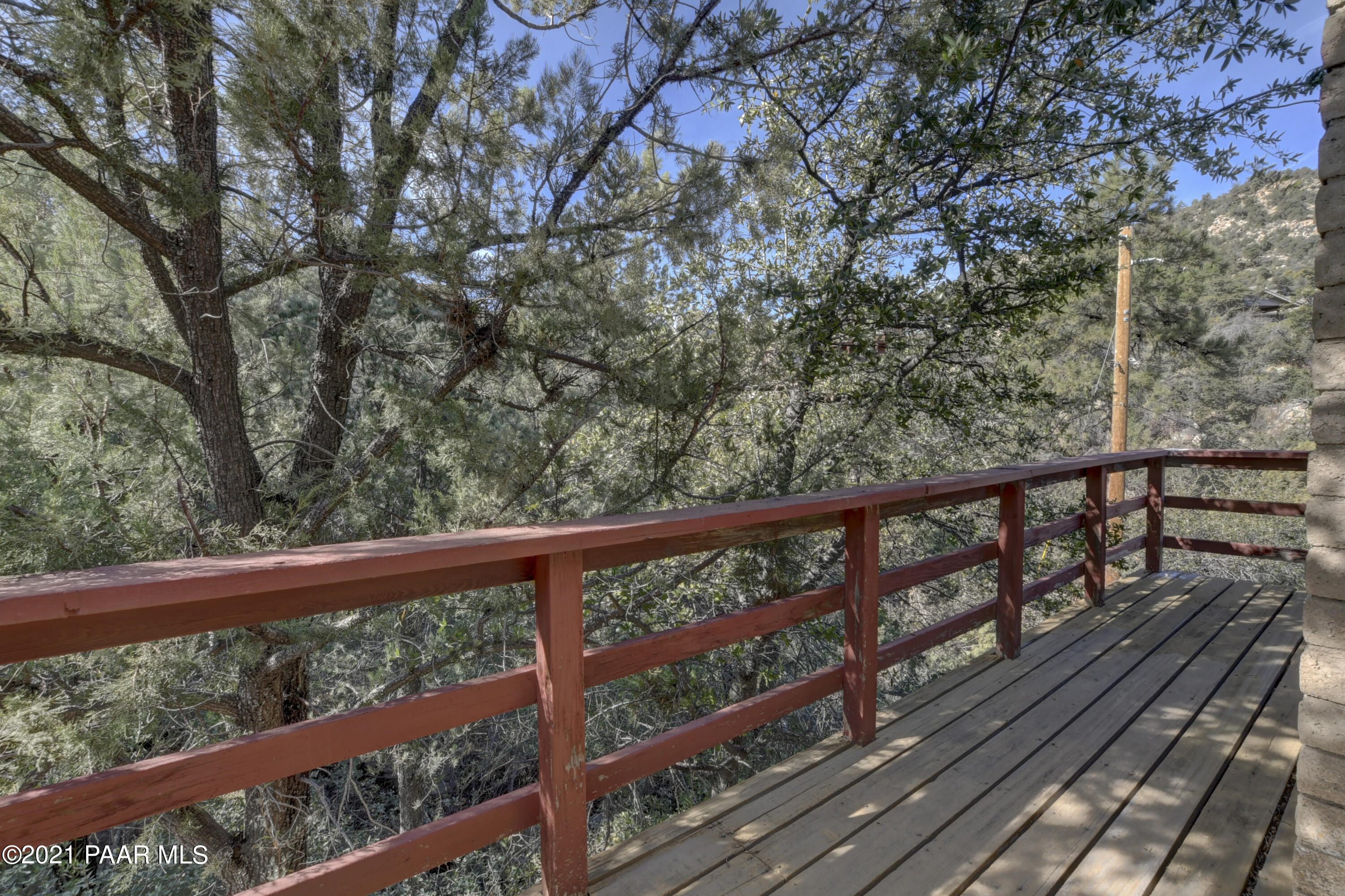 2016 Forest Hills Road Prescott, AZ 86303 - Photo 23 of 30 Bedroom 1 - Private Deck