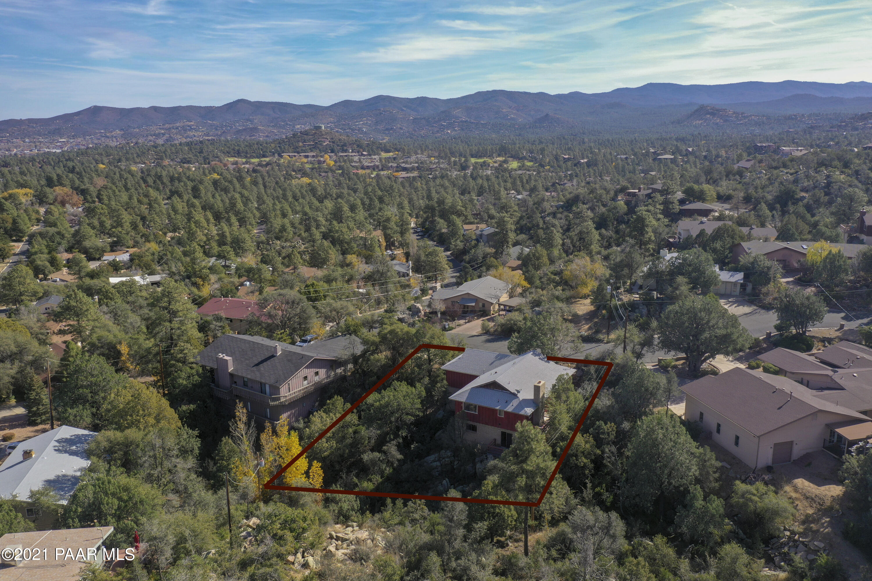 2016 Forest Hills Road Prescott, AZ 86303 - Photo 29 of 30 Aerial - Perimeter 3
