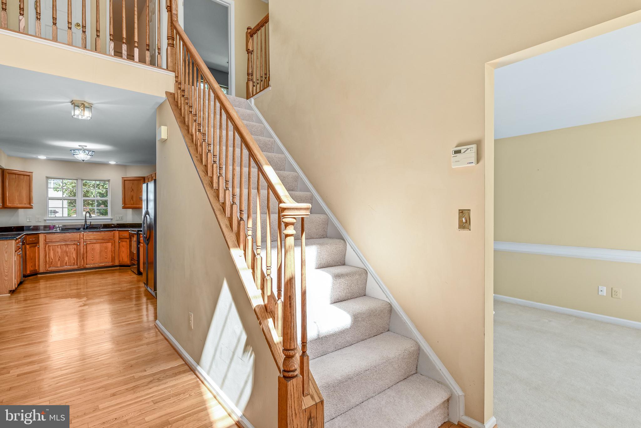 46490 Cedarhurst Drive Sterling, VA 20165 - Photo 6 of 37 Hall to Kitchen, Family Room
