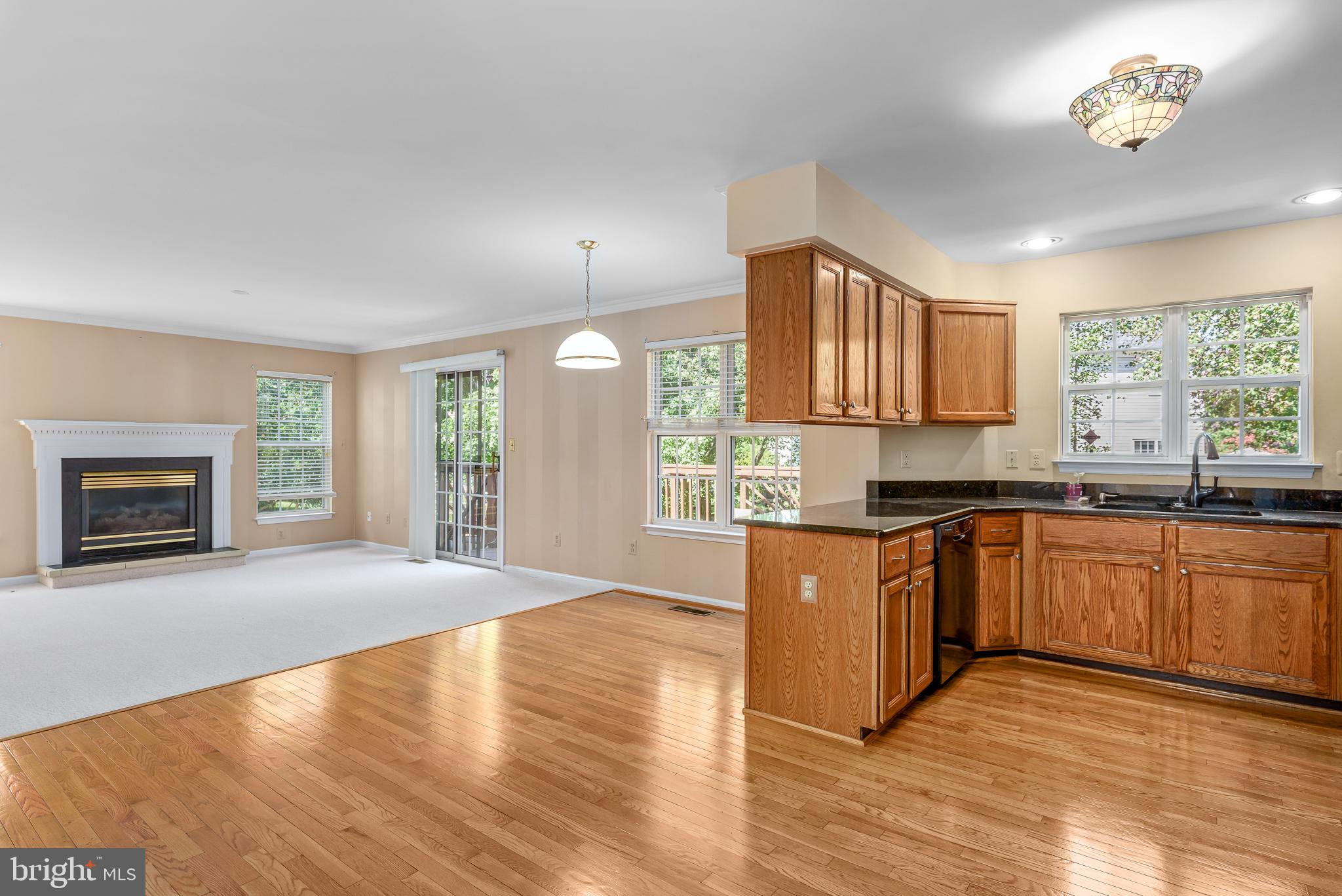 46490 Cedarhurst Drive Sterling, VA 20165 - Photo 8 of 37 Kitchen Open to Family Room