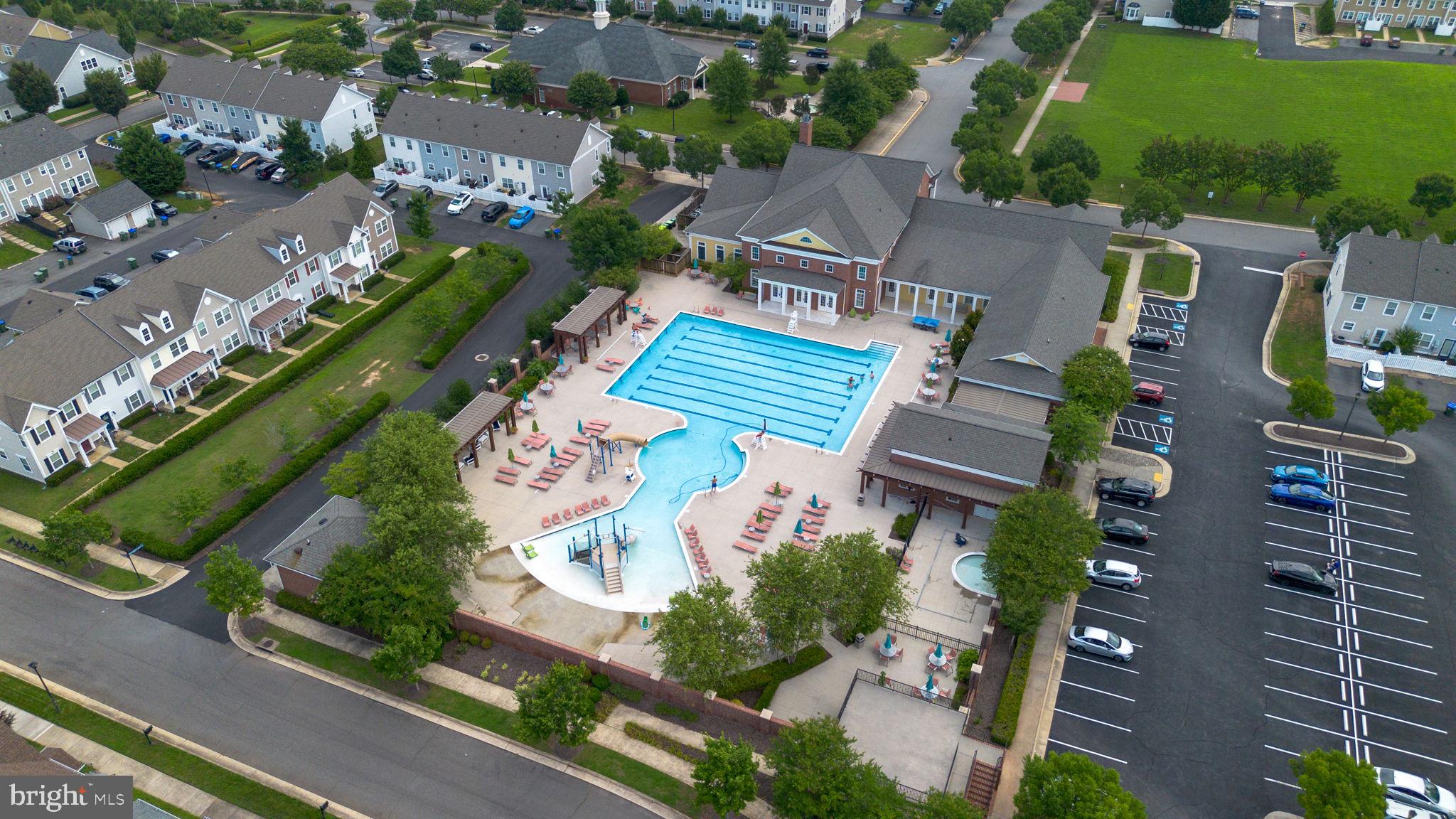 17230 Library Boulevard Ruther Glen, VA 22546 - Photo 58 of 81 an aerial view of residential houses with outdoor space