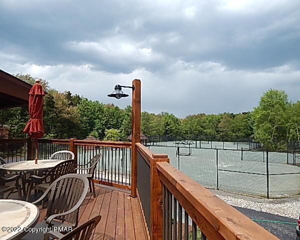 2120 Blue Ox Road Pocono Pines, PA 18350 - Photo 25 of 30 Timber Trails Clubhouse Upper Deck to Te