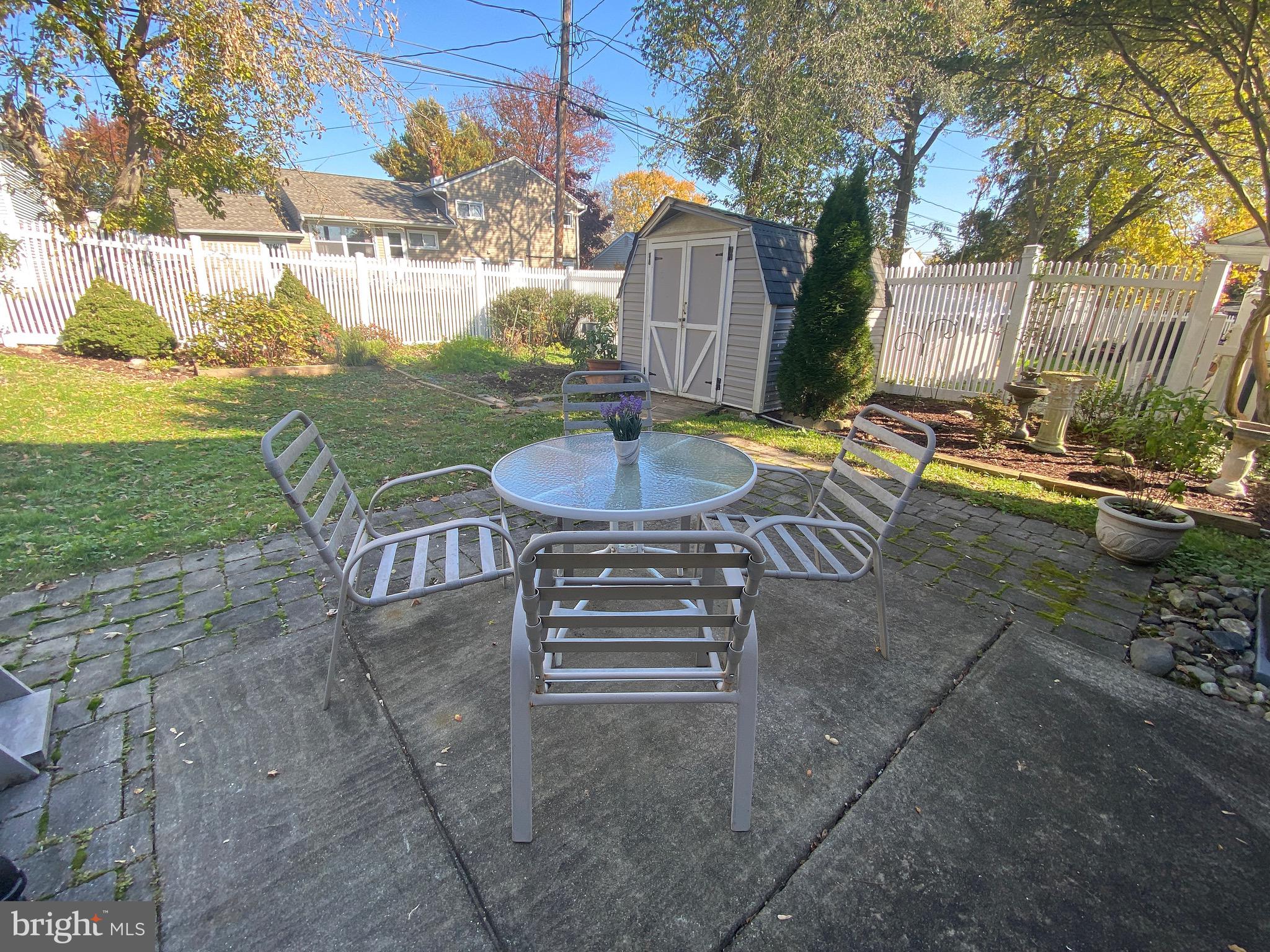 20 Burns Road Claymont, DE 19703 - Photo 32 of 43 Private patio to enjoy the beautiful outdoor space
