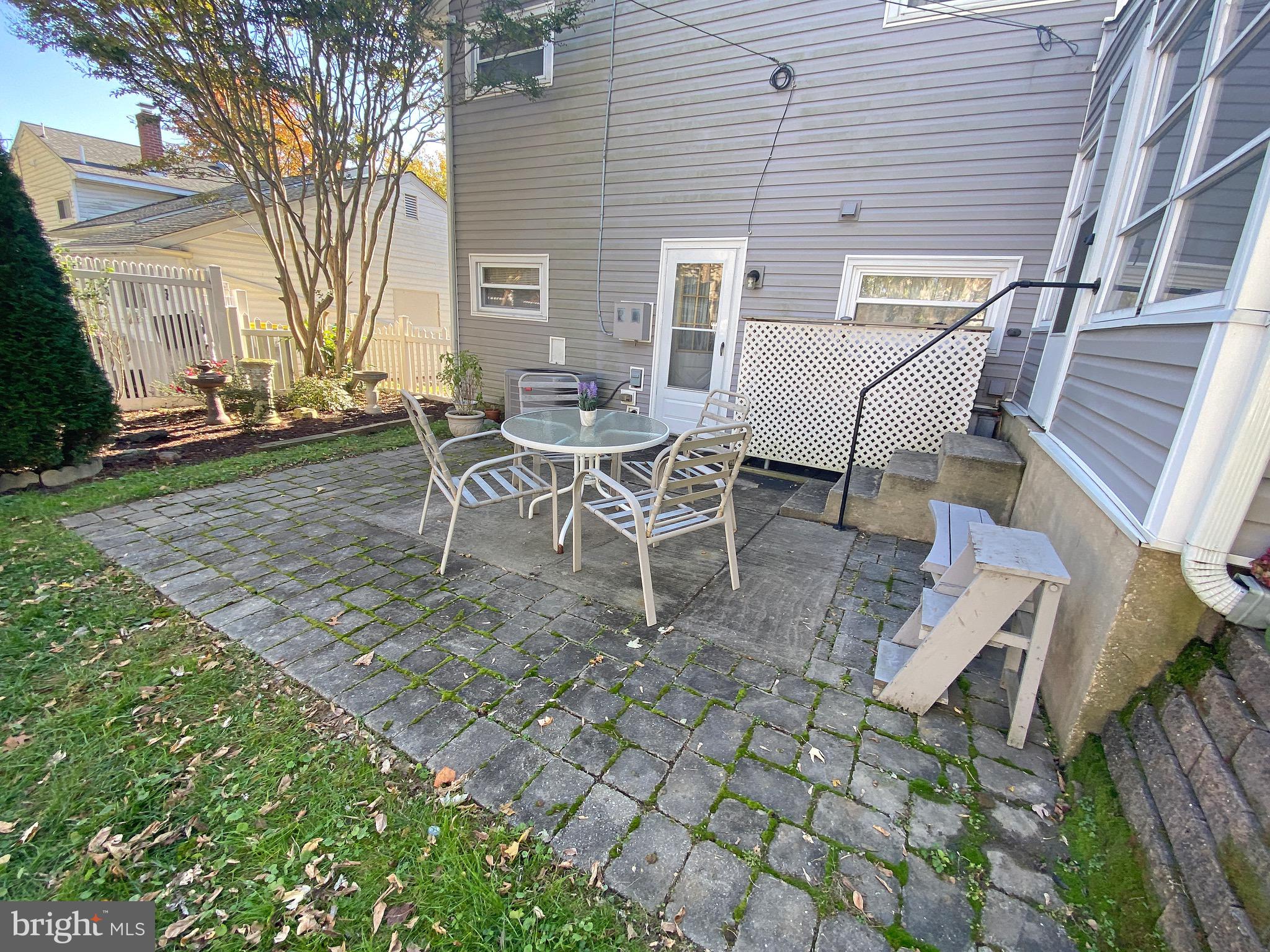 20 Burns Road Claymont, DE 19703 - Photo 36 of 43 Private patio to enjoy the beautiful outdoor space