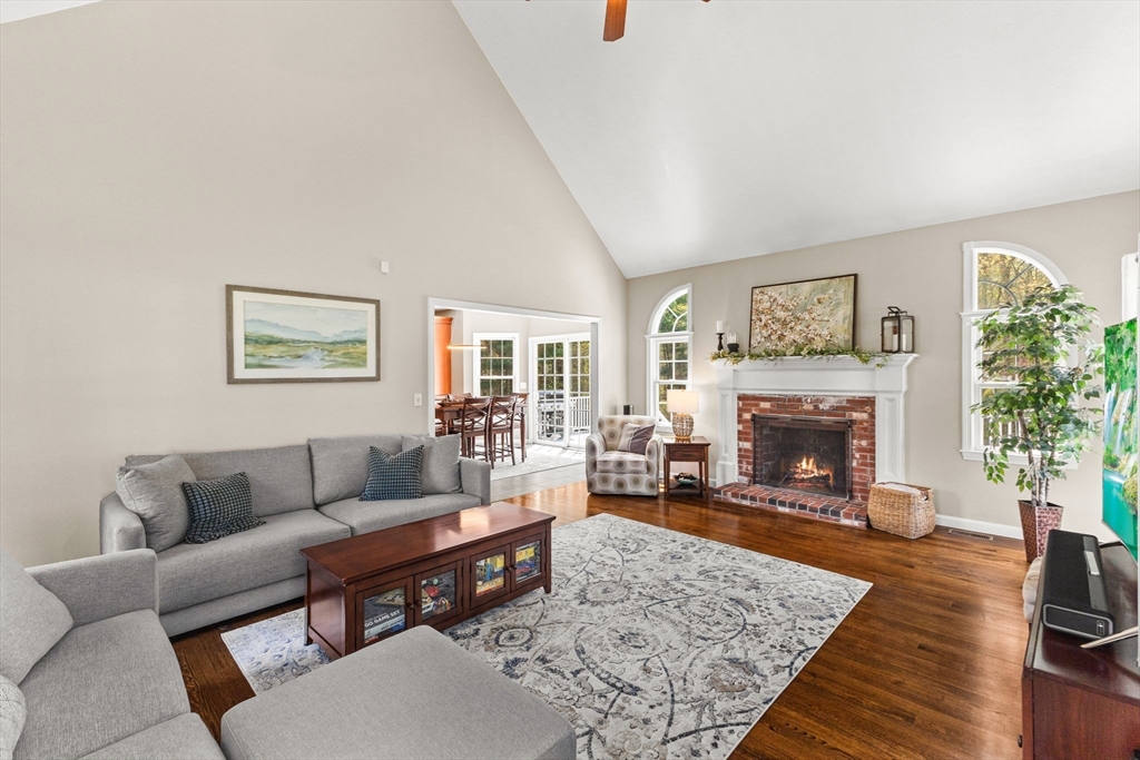 20 Mohawk Road Raynham, MA 02767 - Photo 17 of 42 a living room with furniture and a fireplace