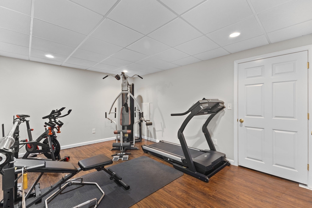 20 Mohawk Road Raynham, MA 02767 - Photo 39 of 42 a view of a room with gym equipment