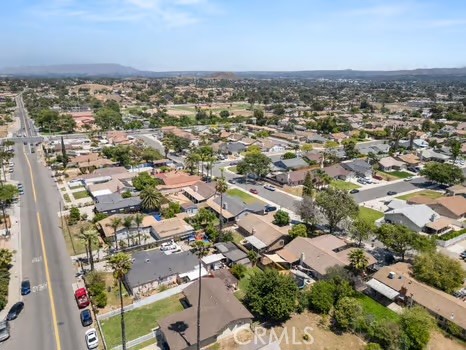 11191 Baker Lane Riverside, CA 92505 - Photo 44 of 49 an aerial view of a city with lots of residential buildings