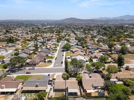 11191 Baker Lane Riverside, CA 92505 - Photo 45 of 49 an aerial view of residential houses with outdoor space