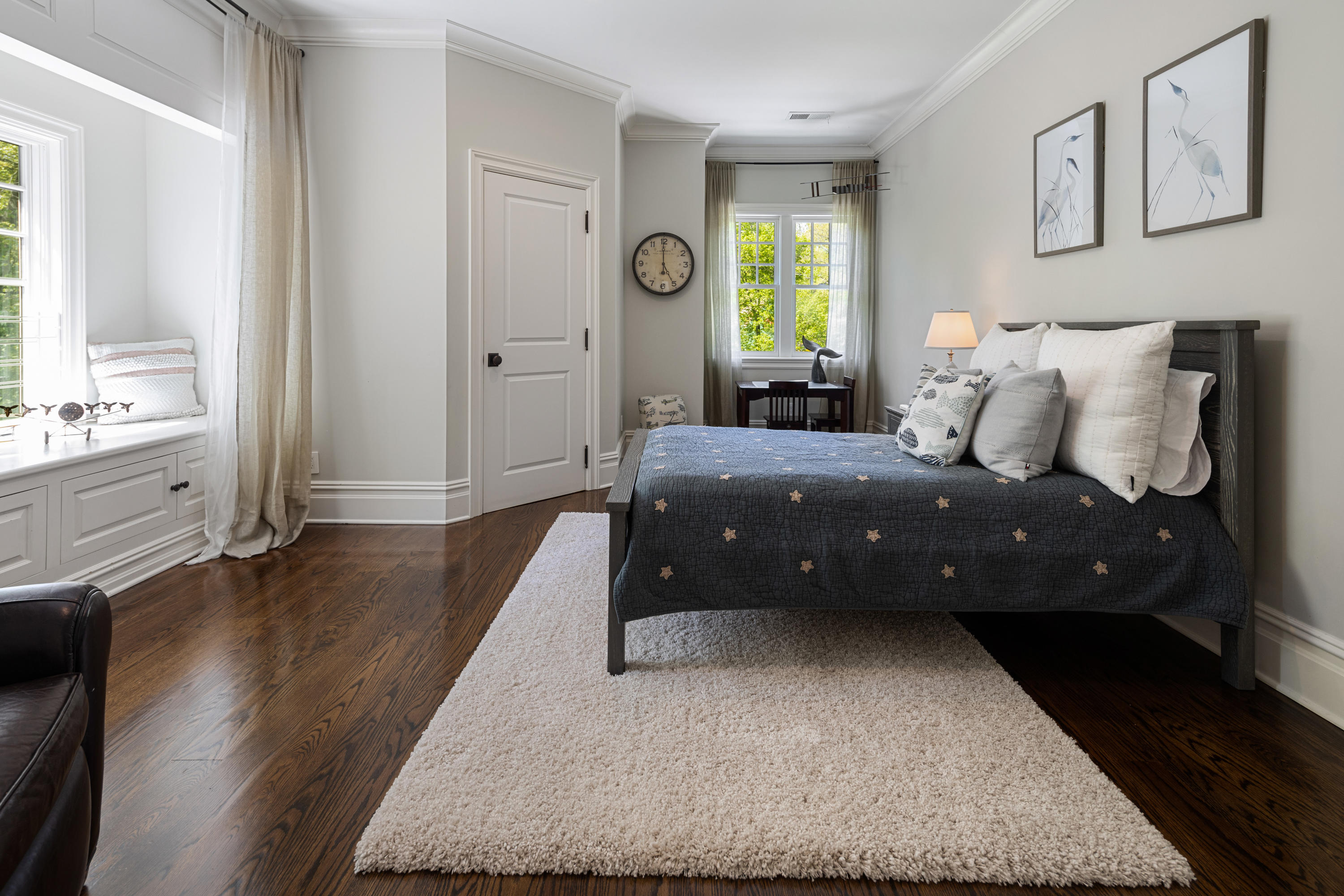 12 Shady Acres Road Darien, CT 06820 - Photo 34 of 47 a bedroom with a bed and window