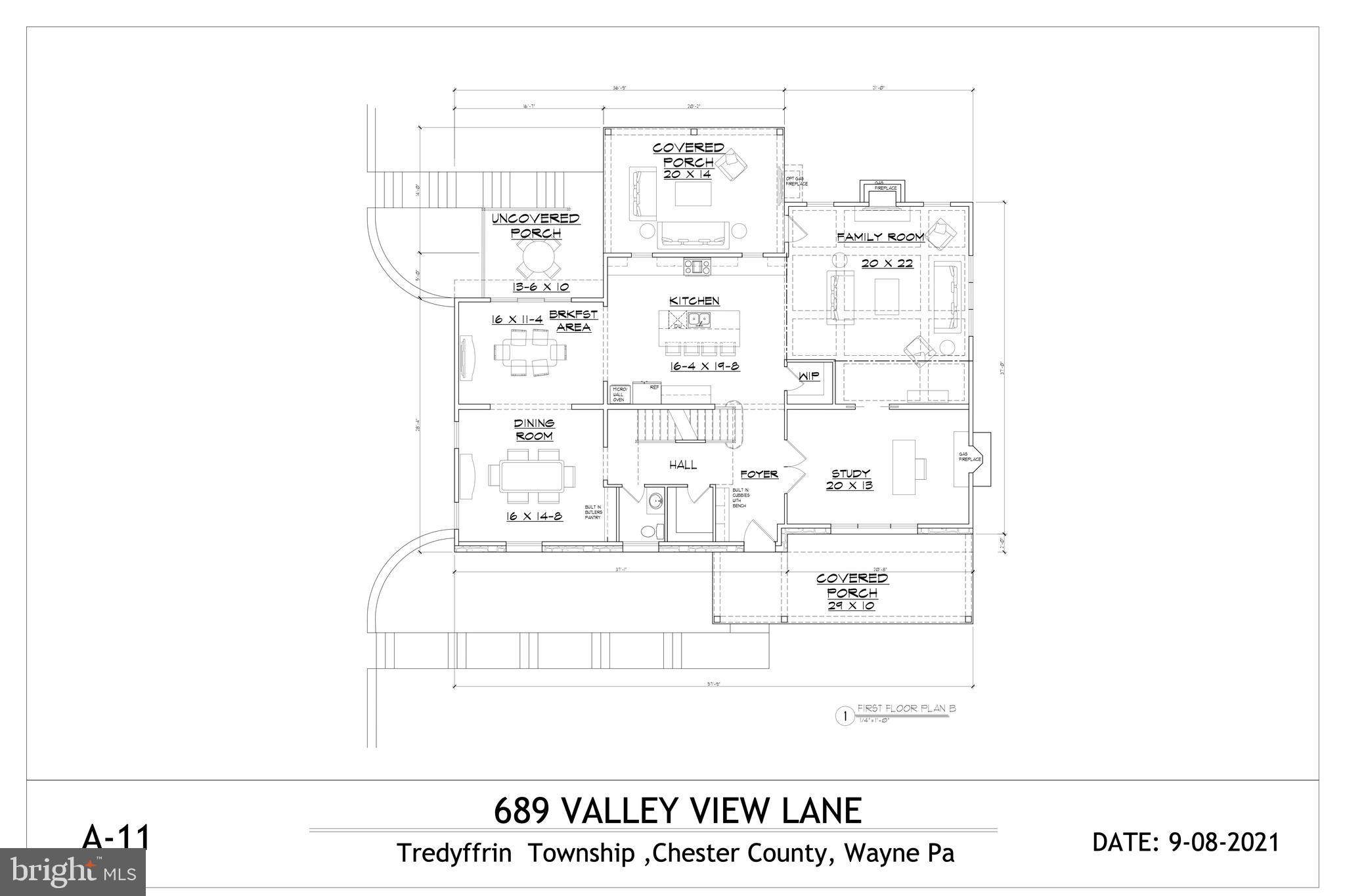 689 Valley View Lane Wayne, PA 19087 - Photo 3 of 6 First Floor
