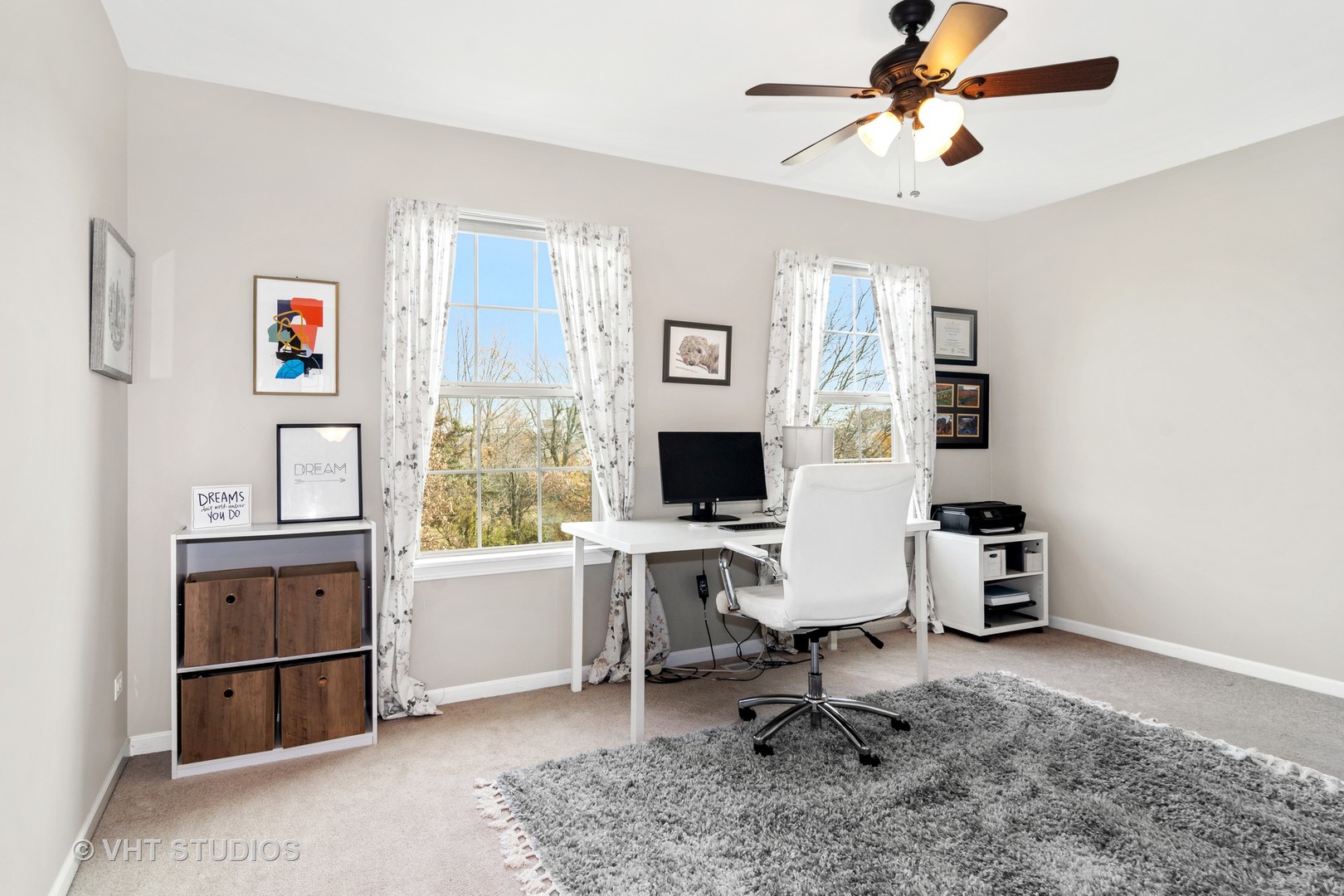 1931 Wagner Road Batavia, IL 60510 - Photo 20 of 27 a view of a workspace with furniture and a window