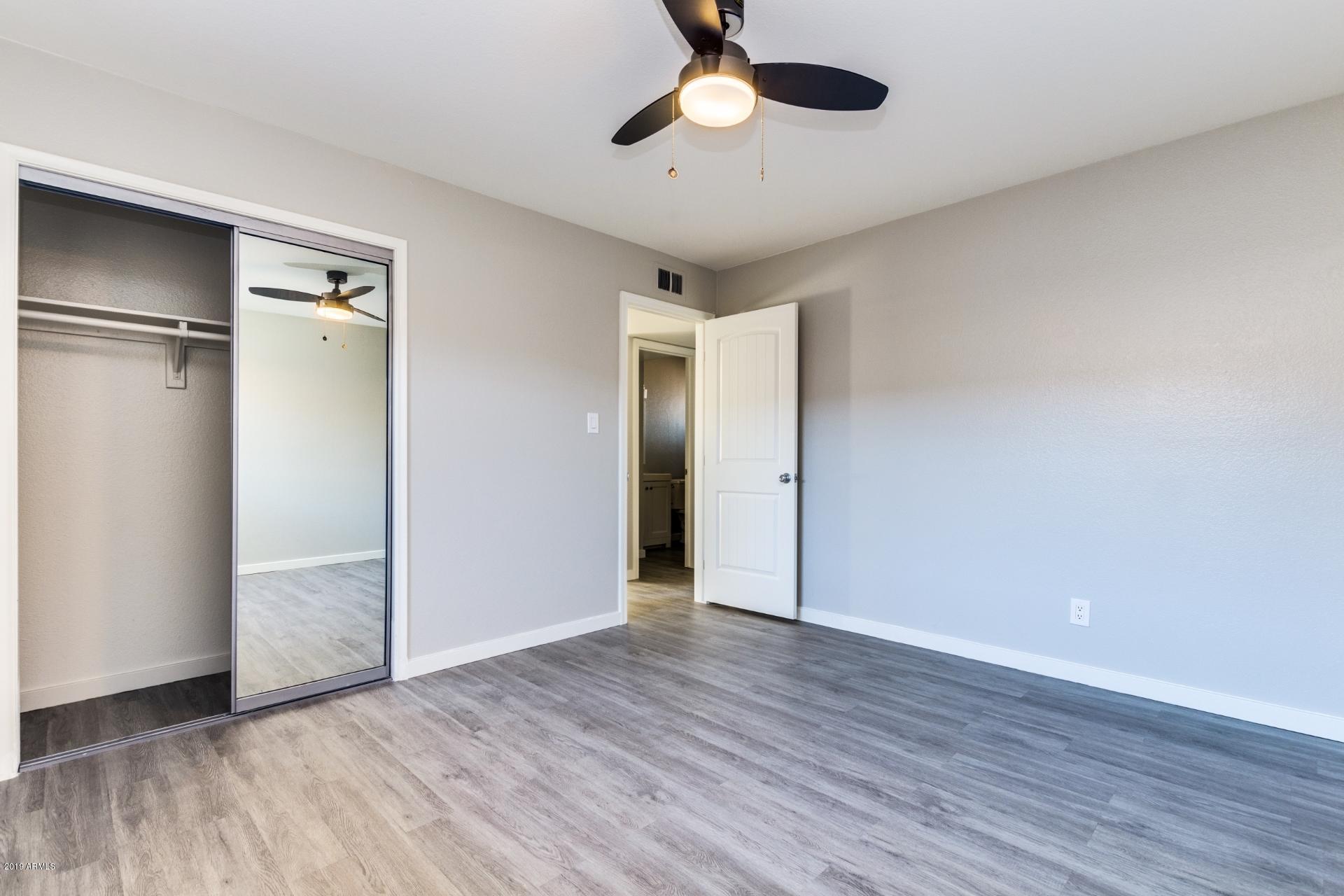 2725 South Rural Road, Unit 2 Tempe, AZ 85282 - Photo 11 of 17 Front bedroom looking into hall/bathroom
