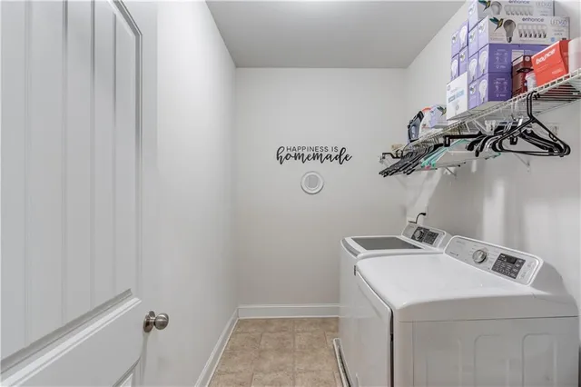 a balcony with furniture and a garden