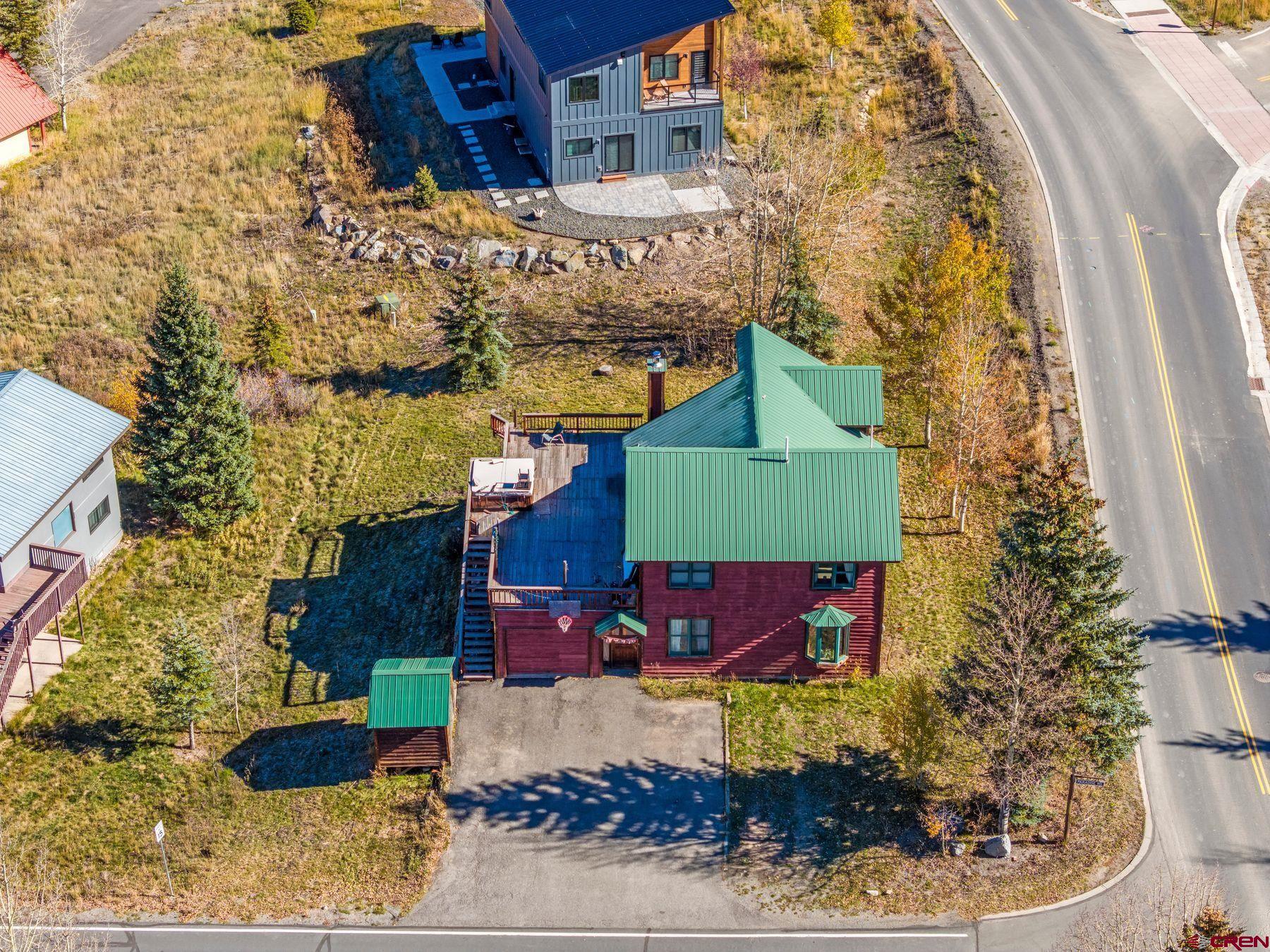 67 Paradise Road Crested Butte, CO 81225 - Photo 22 of 26 a view of a house with a yard