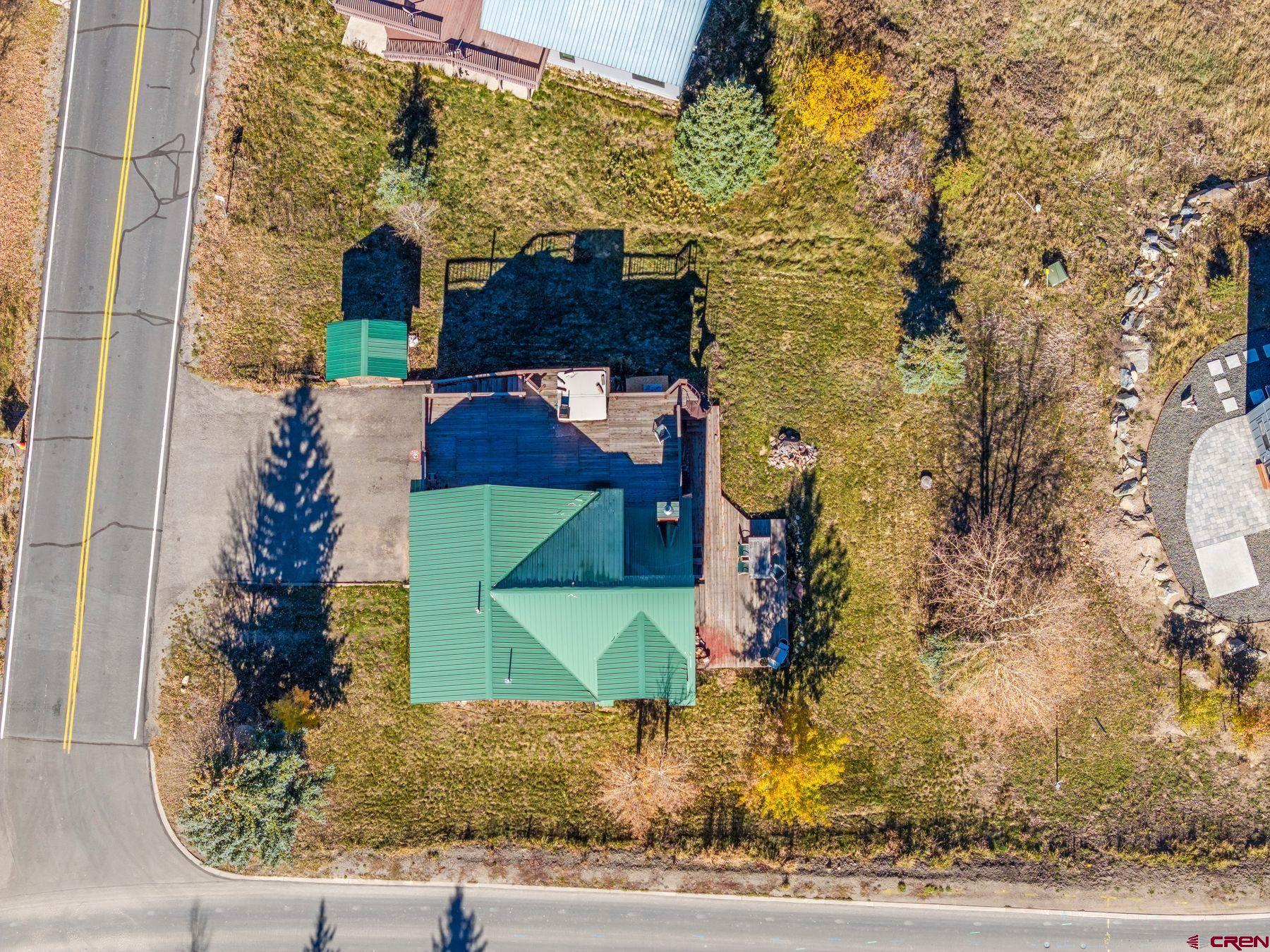 67 Paradise Road Crested Butte, CO 81225 - Photo 24 of 26 an aerial view of a house with a yard