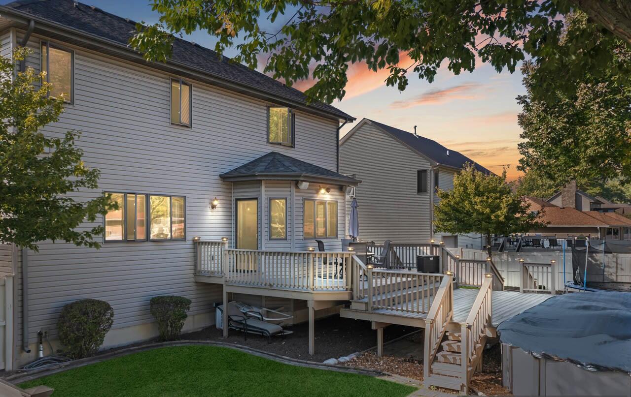 205 North Elgin Street Griffith, IN 46319 - Photo 38 of 43 a view of a house with backyard and sitting area