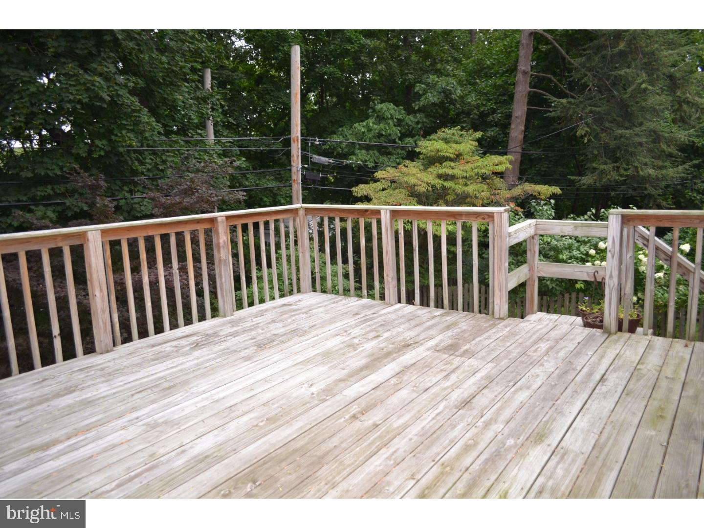 129 Walsh Road Lansdowne, PA 19050 - Photo 13 of 25 a view of a wooden deck