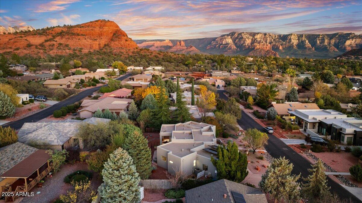 50 Ranch Road Sedona, AZ 86336 - Photo 16 of 51 an aerial view of multiple house