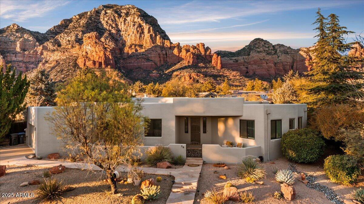 50 Ranch Road Sedona, AZ 86336 - Photo 4 of 51 front view of a house with a yard