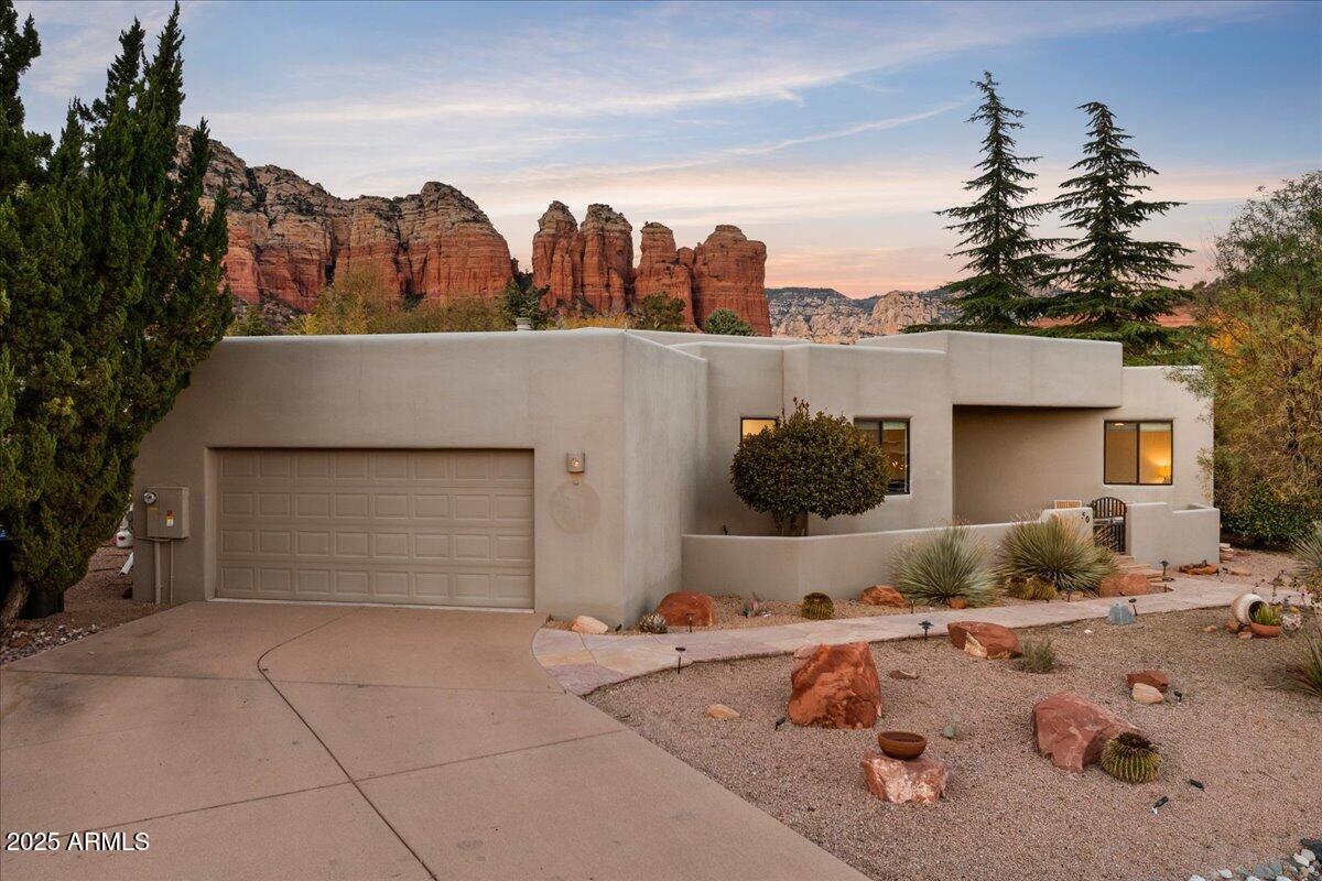 50 Ranch Road Sedona, AZ 86336 - Photo 8 of 51 a view of a house with a yard