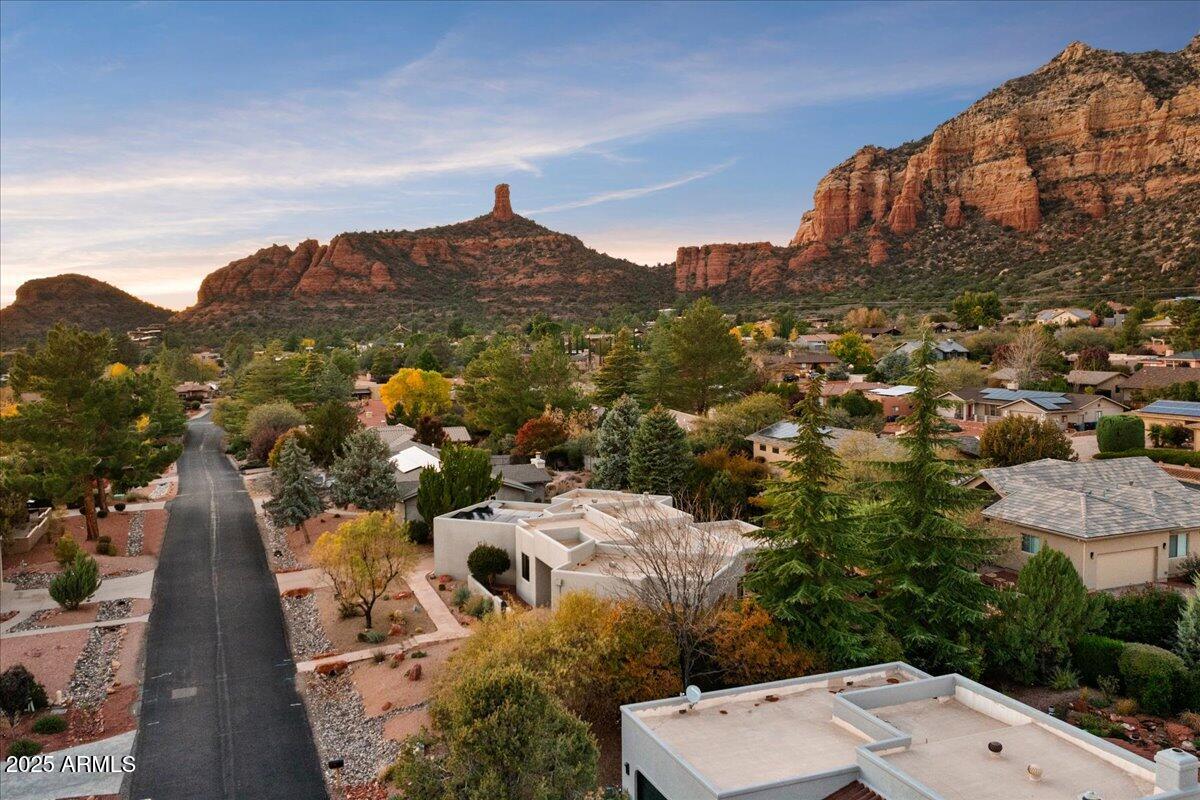 50 Ranch Road Sedona, AZ 86336 - Photo 10 of 51 an aerial view of residential houses with outdoor space