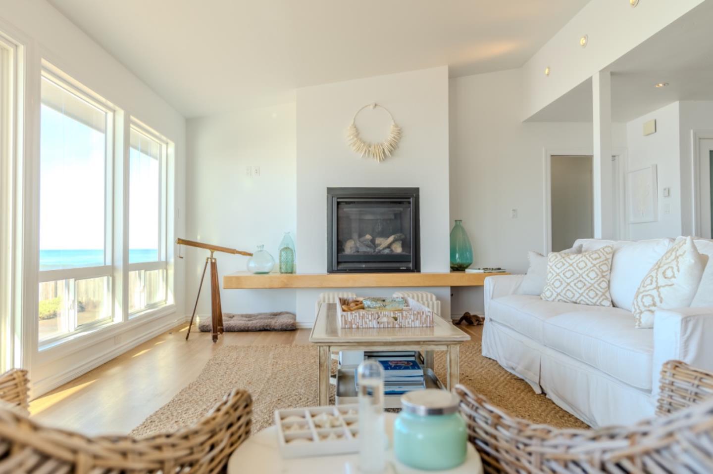 236 Shoreview Avenue Pacifica, CA 94044 - Photo 25 of 61 a living room with furniture and a fireplace