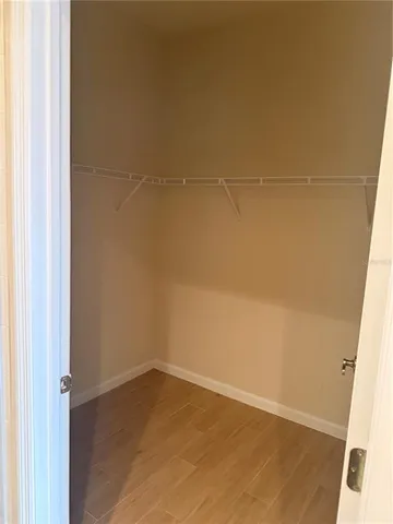 a view of a room with an empty space