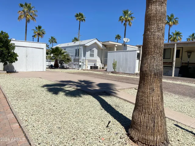 a view of a house with a patio