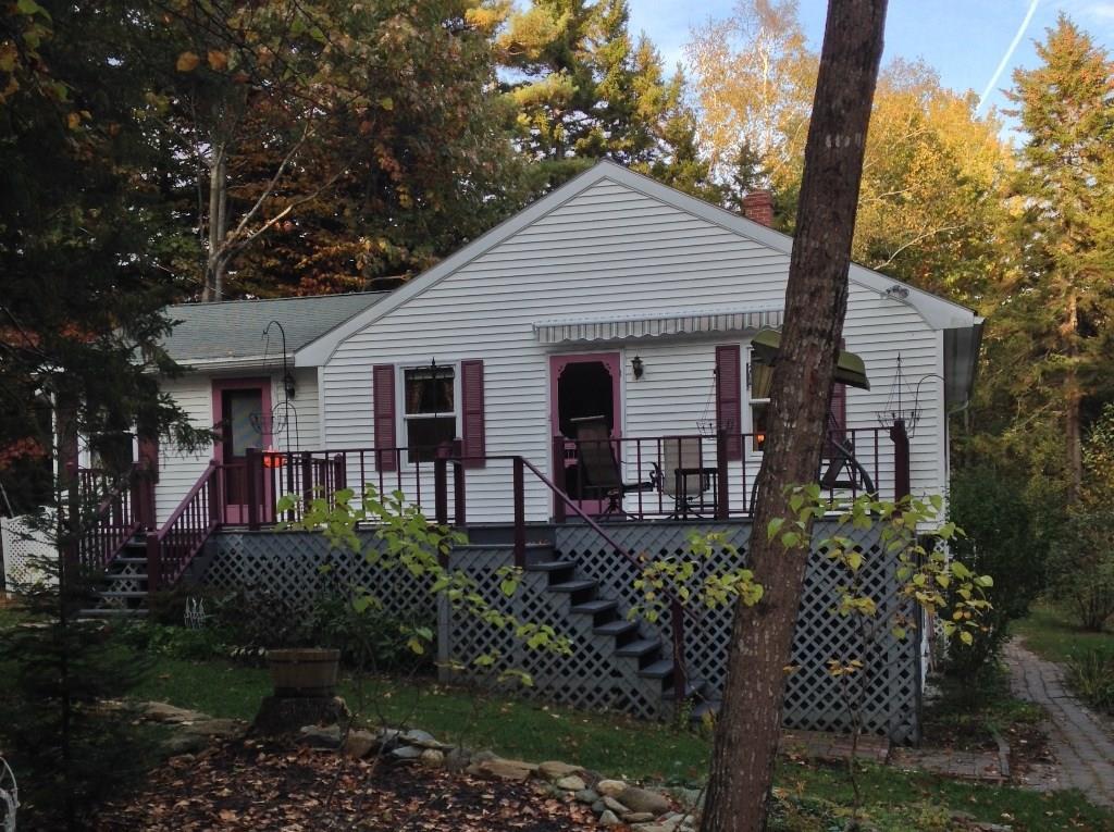 102 Dodge Road Edgecomb, ME 04556 - Photo 17 of 31 The deck has attached awning for...