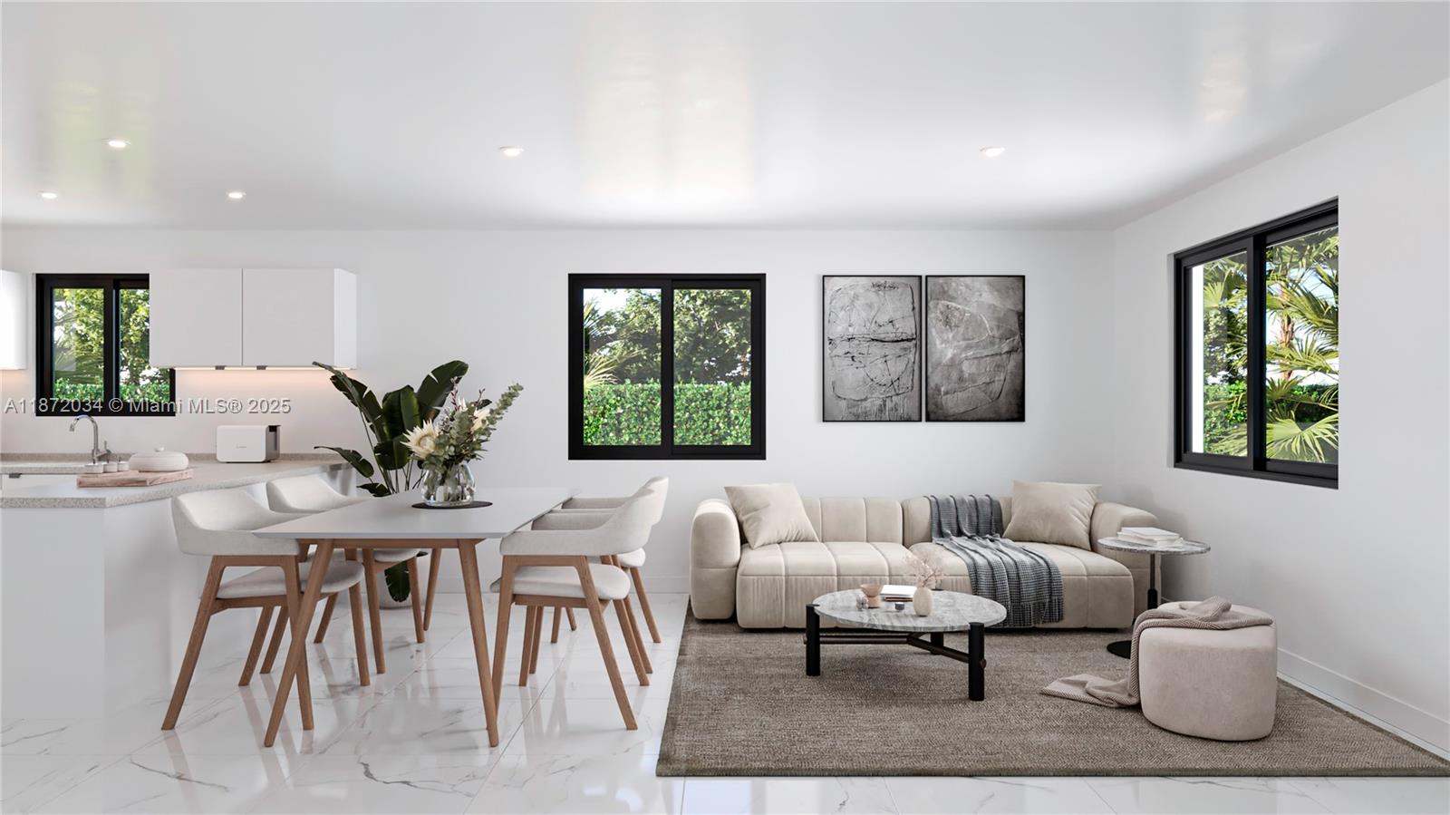 731 Southwest 12th Avenue Homestead, FL 33030 - Photo 4 of 7 a living room with furniture and window