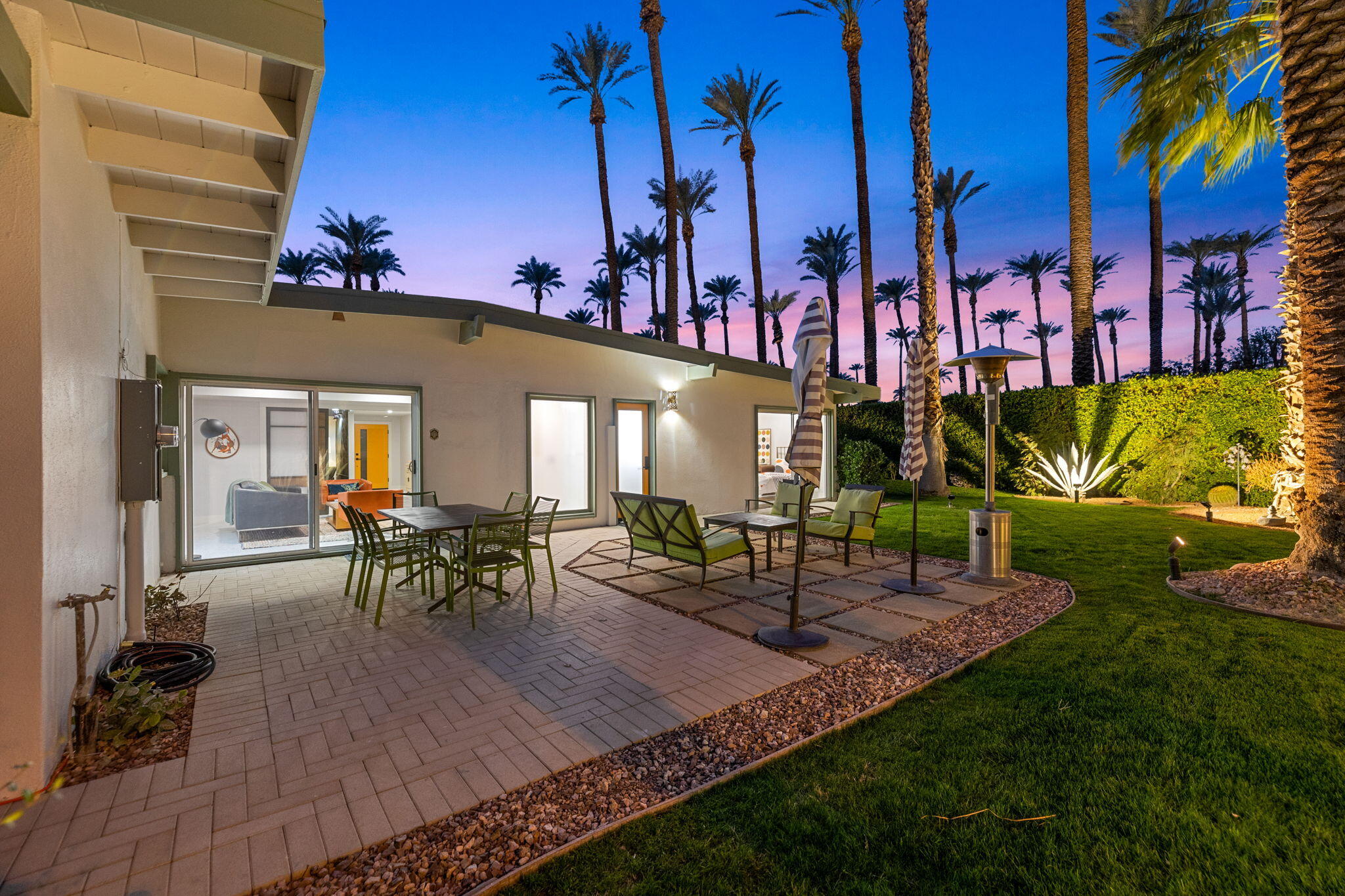 36903 Palm View Road Rancho Mirage, CA 92270 - Photo 40 of 58 a view of a house with a patio
