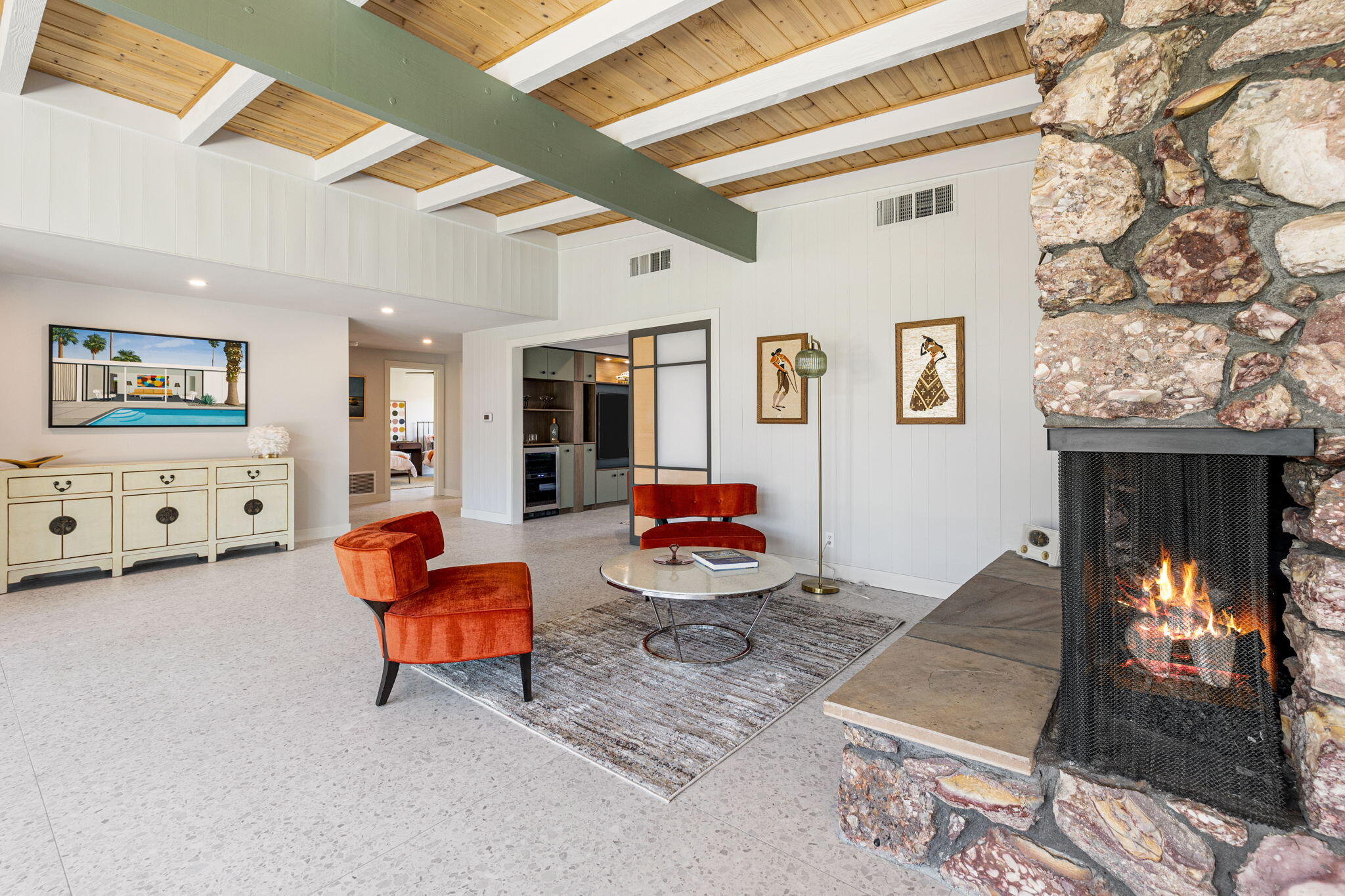 36903 Palm View Road Rancho Mirage, CA 92270 - Photo 5 of 58 a living room with furniture and wooden floor