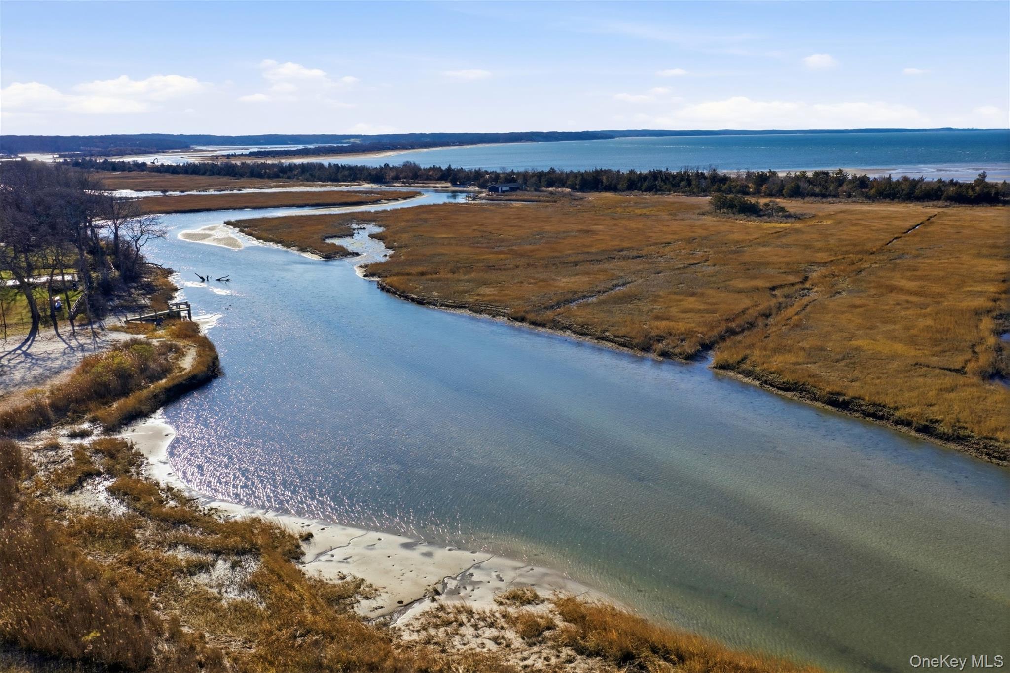 8 Old Wood Road Stony Brook, NY 11790 - Photo 38 of 50 Bird's eye view of a nearby body of water