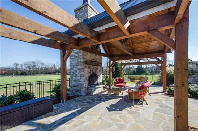 3242 Kinnard Springs Road Franklin, TN 37064 - Photo 18 of 21 Covered Gazebo/Wood Burning Fireplace and Power With Flat Screen Mount. Build a Fire Turn On The Ball Game Put Your Feet Up.
