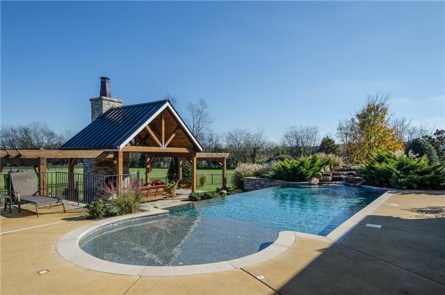 3242 Kinnard Springs Road Franklin, TN 37064 - Photo 4 of 21 Ahh - Here It Is. Your Own Private Resort Area. Salt Water Pool With Water Falls and Fountain. Outdoor Cooking on Left Not in Picture