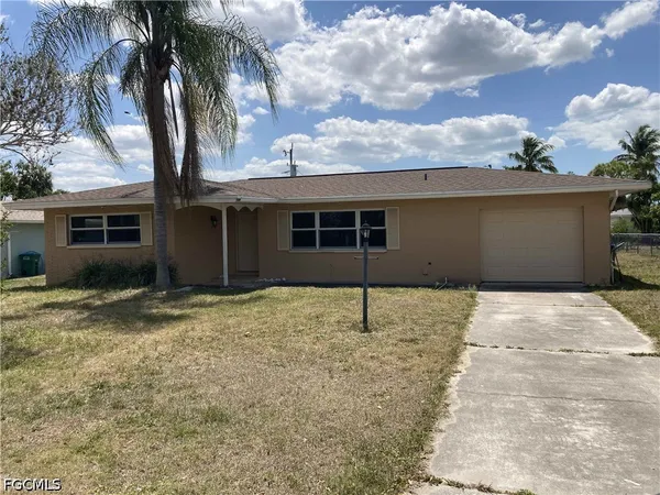 a house with a yard