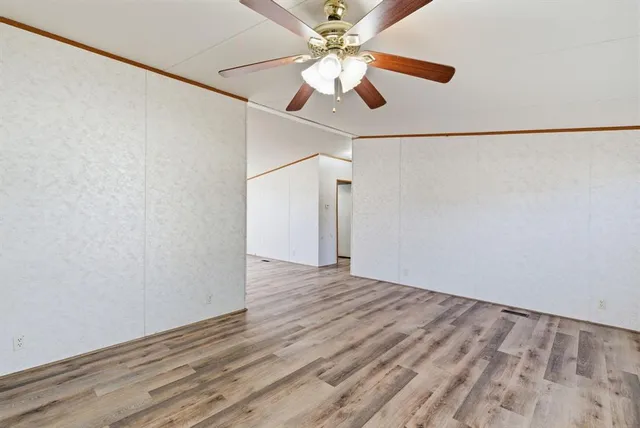 wooden floor in an empty room