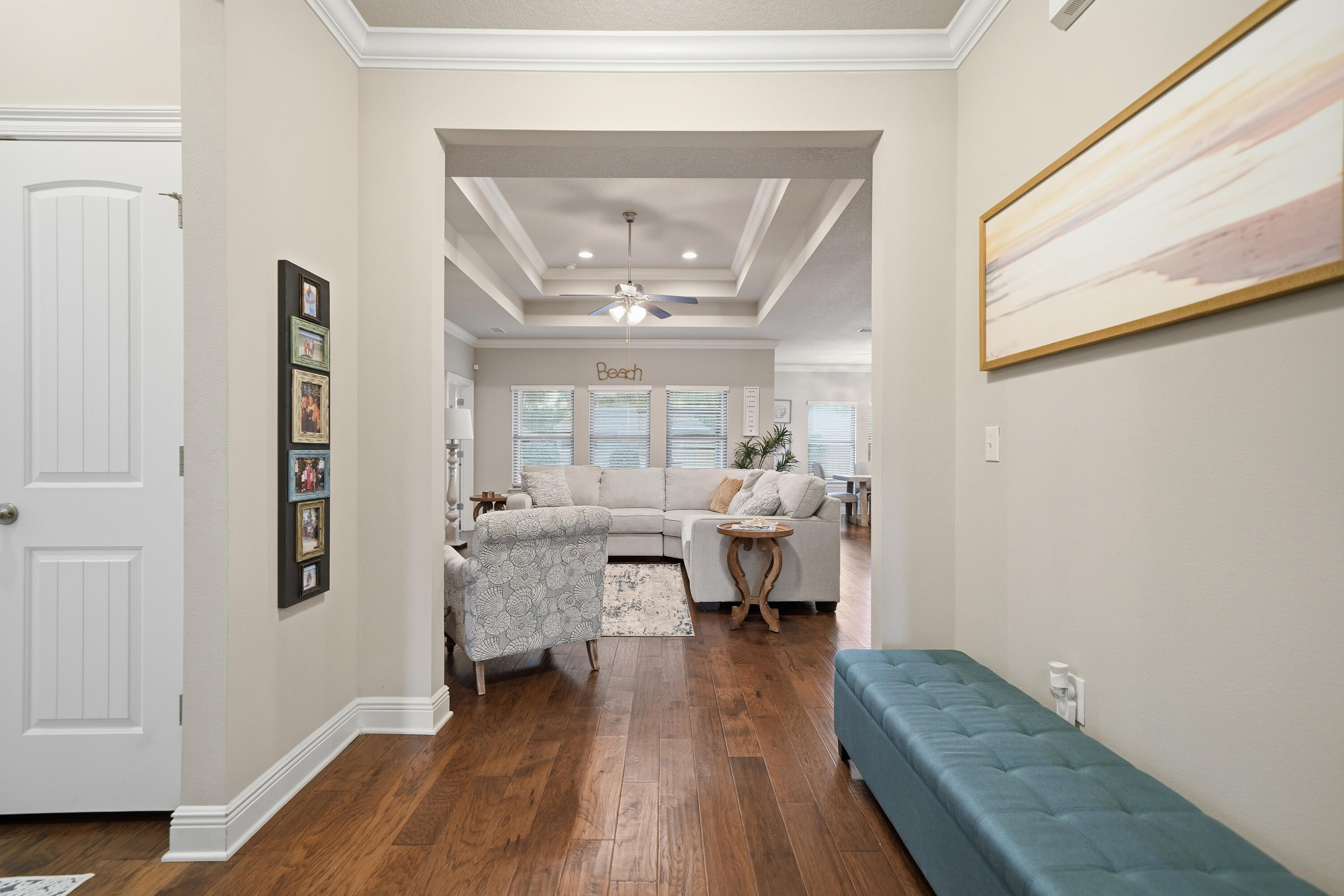 102 Wayne Trail Santa Rosa Beach, FL 32459 - Photo 25 of 35 a living room with furniture and a wooden floor